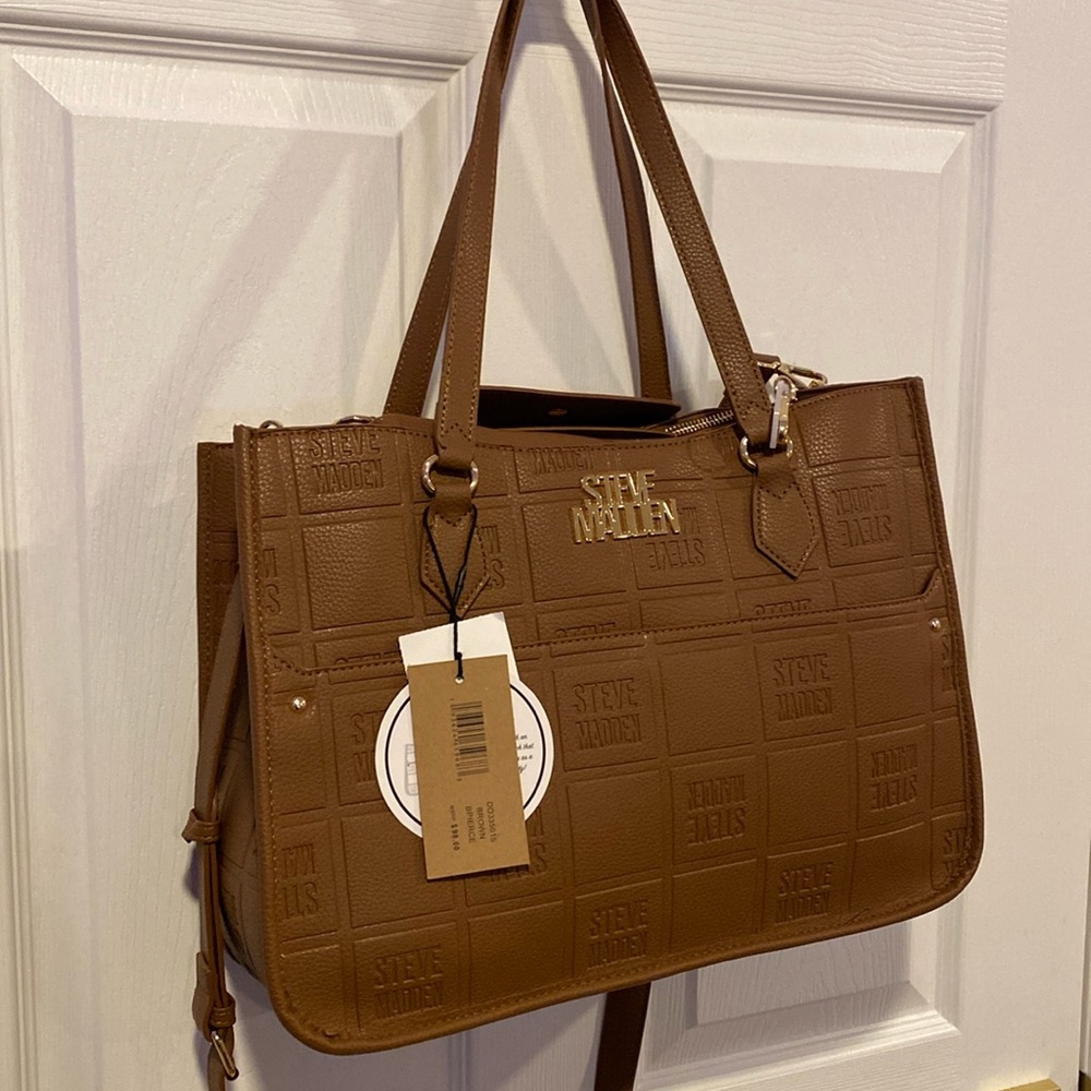 BNWT Steve Madden BPierce Tote Bag with Crossbody Bag PRICE FIRM